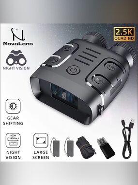 (32) - Infrared Night Vision Binoculars– 2.5K HD Digital Camera w/ Zoom & Screen